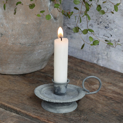 Kammerleuchter Belle Zinc Antique Zink Ambiente