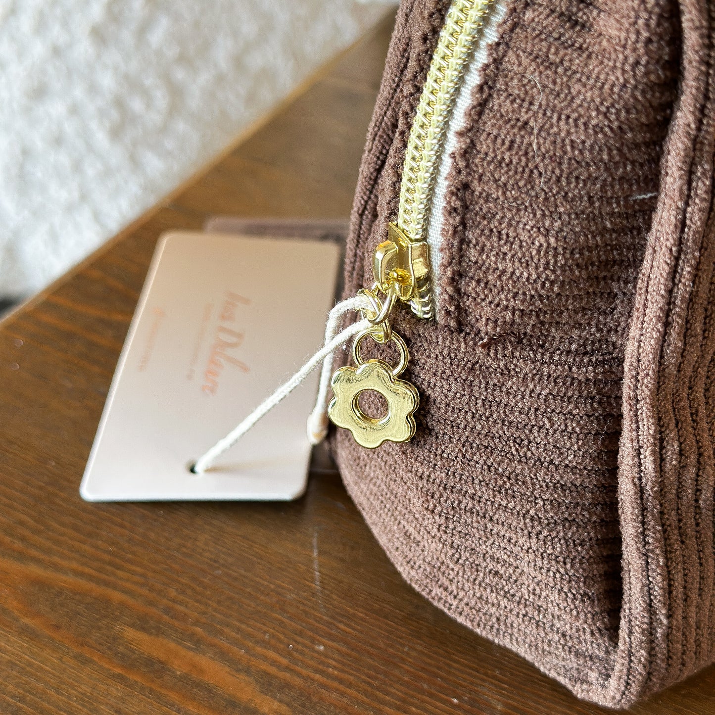 Innenfutter der Kosmetiktasche Herzstück