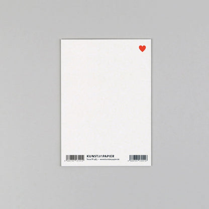 Postkarte "Tessa Mum" Holzschliff - Wohnen auf dem Land