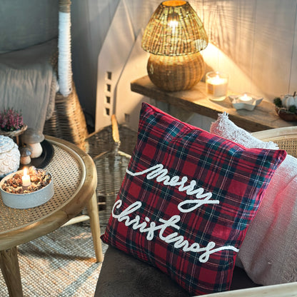 Tischlampe Pilz "Sabrinas Edition" von Light & Living mit Rattan-Design, LED, braun, 35cm hoch.