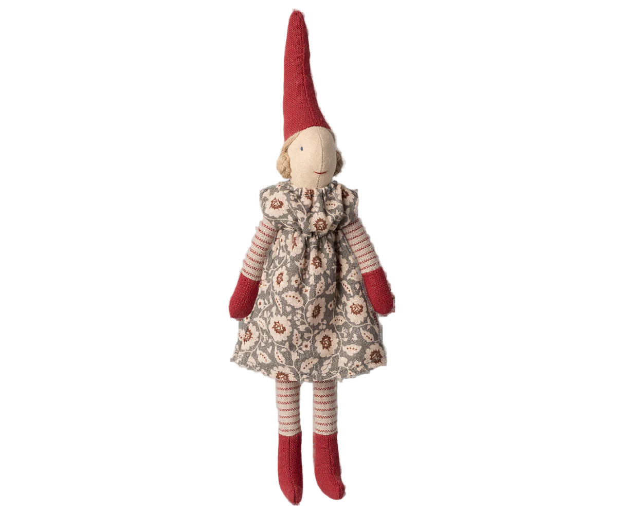 Wichtel Pixy Mädchen Blumenkleid Größe 1 - 26cm