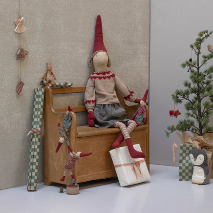 Wichtel Pixy Mädchen Strickkleid Größe 1 - 26cm