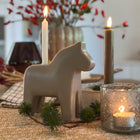 Kerzenhalter Dalapferd 