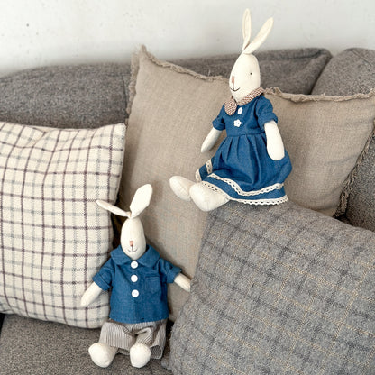 Stofftier Junge Hase "Bertie the Bunny" 40cm - Wohnen auf dem Land