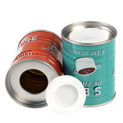 Salz- und Pfefferstreuer Dosen "Sel & Poivre" 2er Set - Wohnen auf dem Land