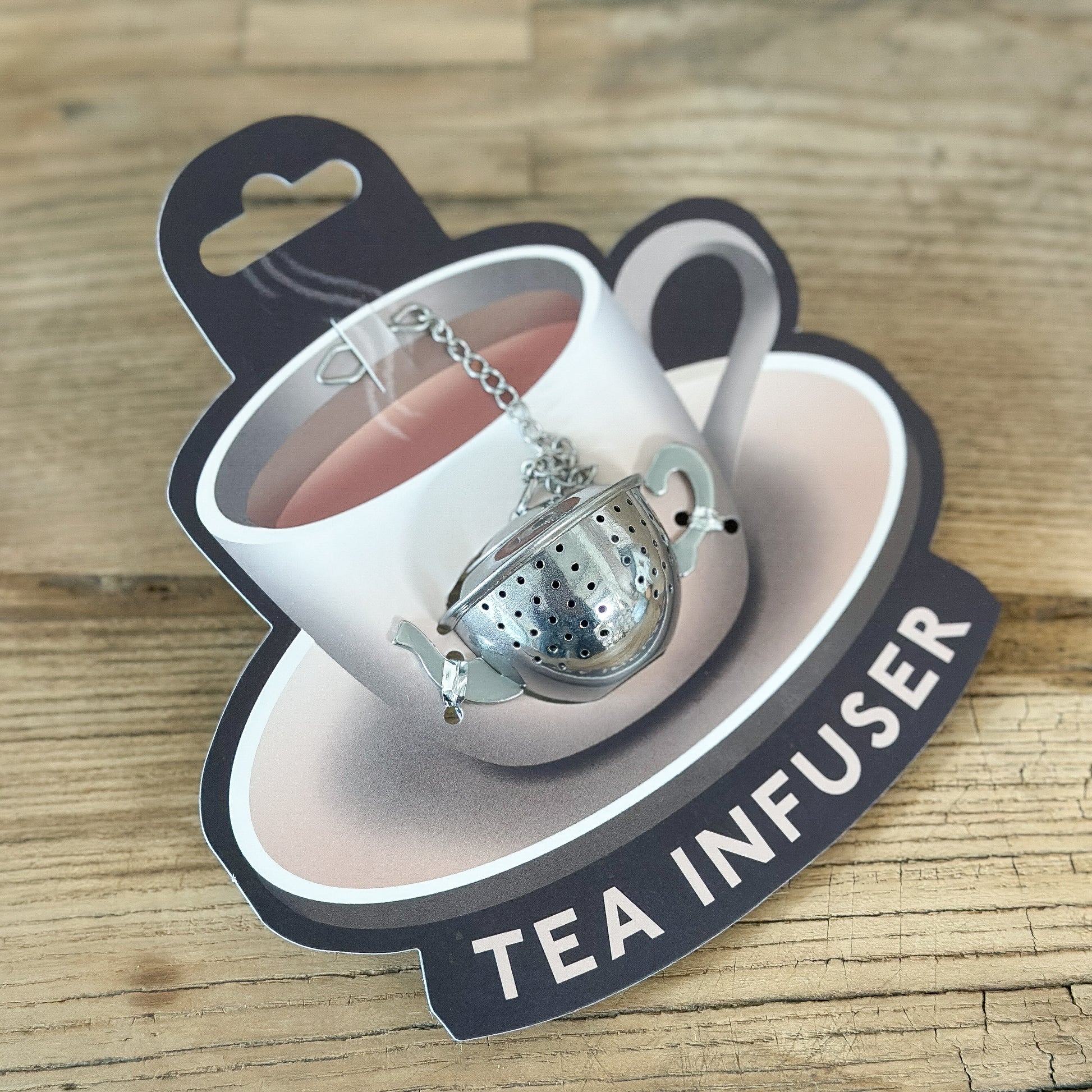 Tee-Ei "Teekanne" Edelstahl - Wohnen auf dem Land