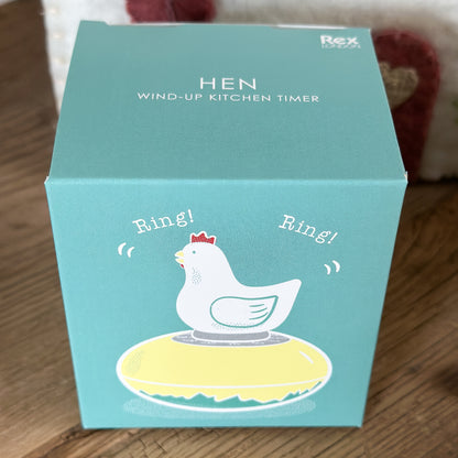 Timer Eieruhr Küche "Huhn" mechanisch 59min - Wohnen auf dem Land