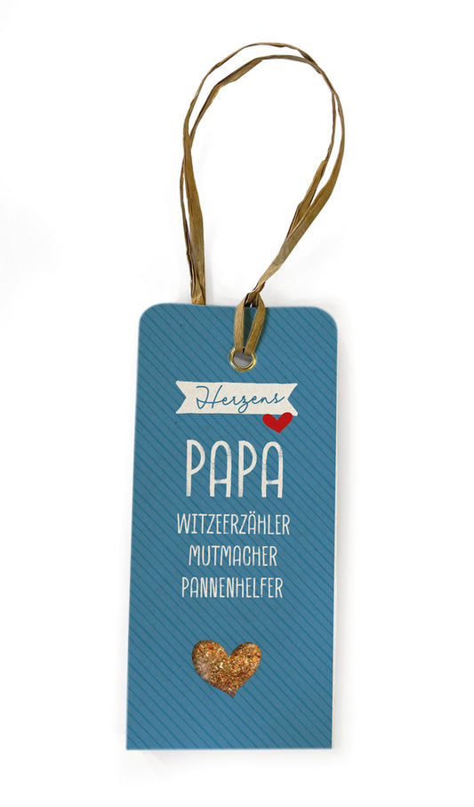 Gewürzgruß "Herzens Papa" Steak & Grill - Wohnen auf dem Land