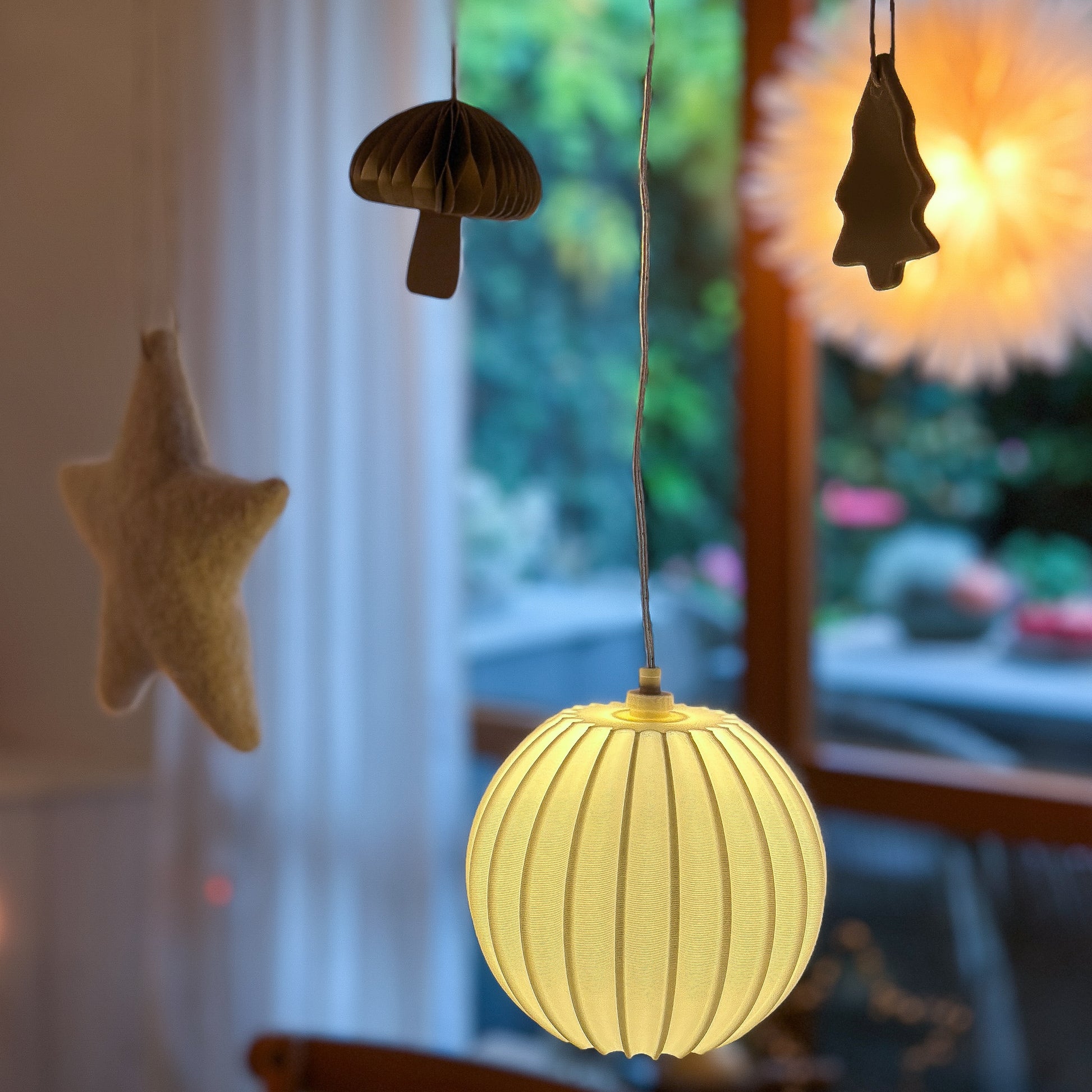 Lampenschirm "Fold" für LED Sterne oder Batteriefach Outdoor 2 Größen - Wohnen auf dem Land