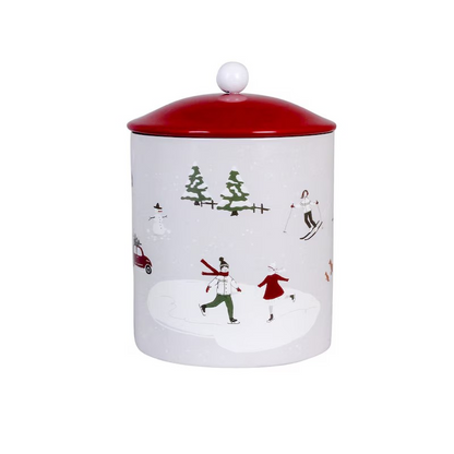 Box Vorratsdose "Vinterland" Metall Motiv 2 Größen - Wohnen auf dem Land