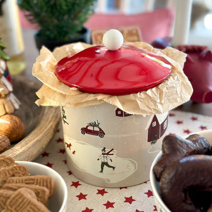 Box Vorratsdose "Vinterland" Metall Motiv 2 Größen - Wohnen auf dem Land