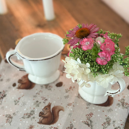 Tasse Nonna als Landhaus Tischdeko