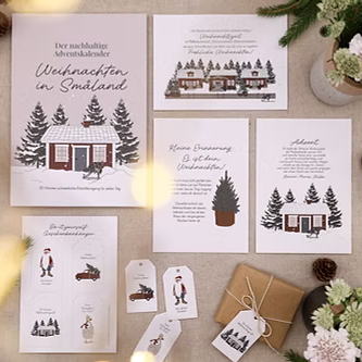Buch "Weihnachten in Småland - der nachhaltige Adventskalender" - Wohnen auf dem Land