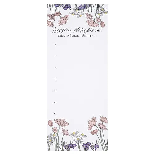 Notizblock "Liebster Notizblock" - Wohnen auf dem Land