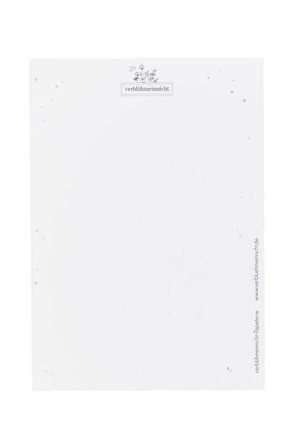 Postkarte "Blumen sind ein guter Anfang" - Wohnen auf dem Land