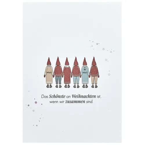 Postkarte "Das Schönste an Weihnachten" - Wohnen auf dem Land