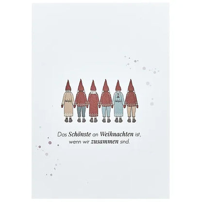 Postkarte "Das Schönste an Weihnachten" - Wohnen auf dem Land