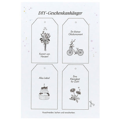 Postkarte "DIY-Geschenkanhänger" - Wohnen auf dem Land