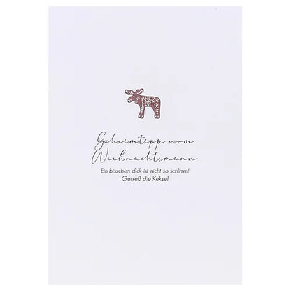 Postkarte "Geheimtipp vom Weihnachtsmann" - Wohnen auf dem Land