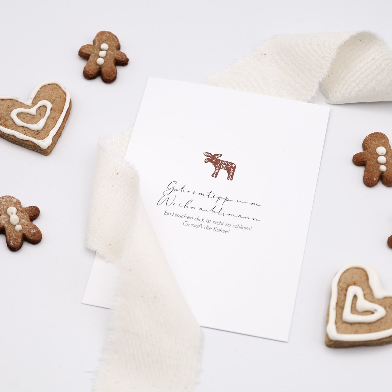 Postkarte "Geheimtipp vom Weihnachtsmann" - Wohnen auf dem Land