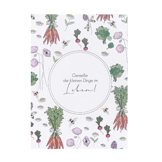 Gemüse-Blumenmischung - Die kleinen Dinge im Leben - Wohnen auf dem Land