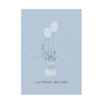 Von Herzen alles Liebe - Cosmea-Saat - Wohnen auf dem Land