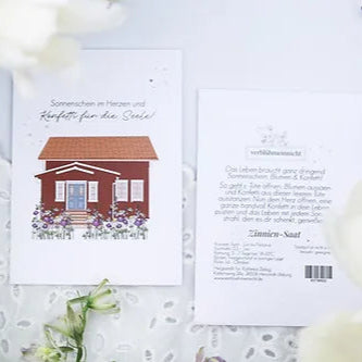 Zinnien-Saat - Sonnenschein im Herzen und Konfetti für die Seele! - Wohnen auf dem Land