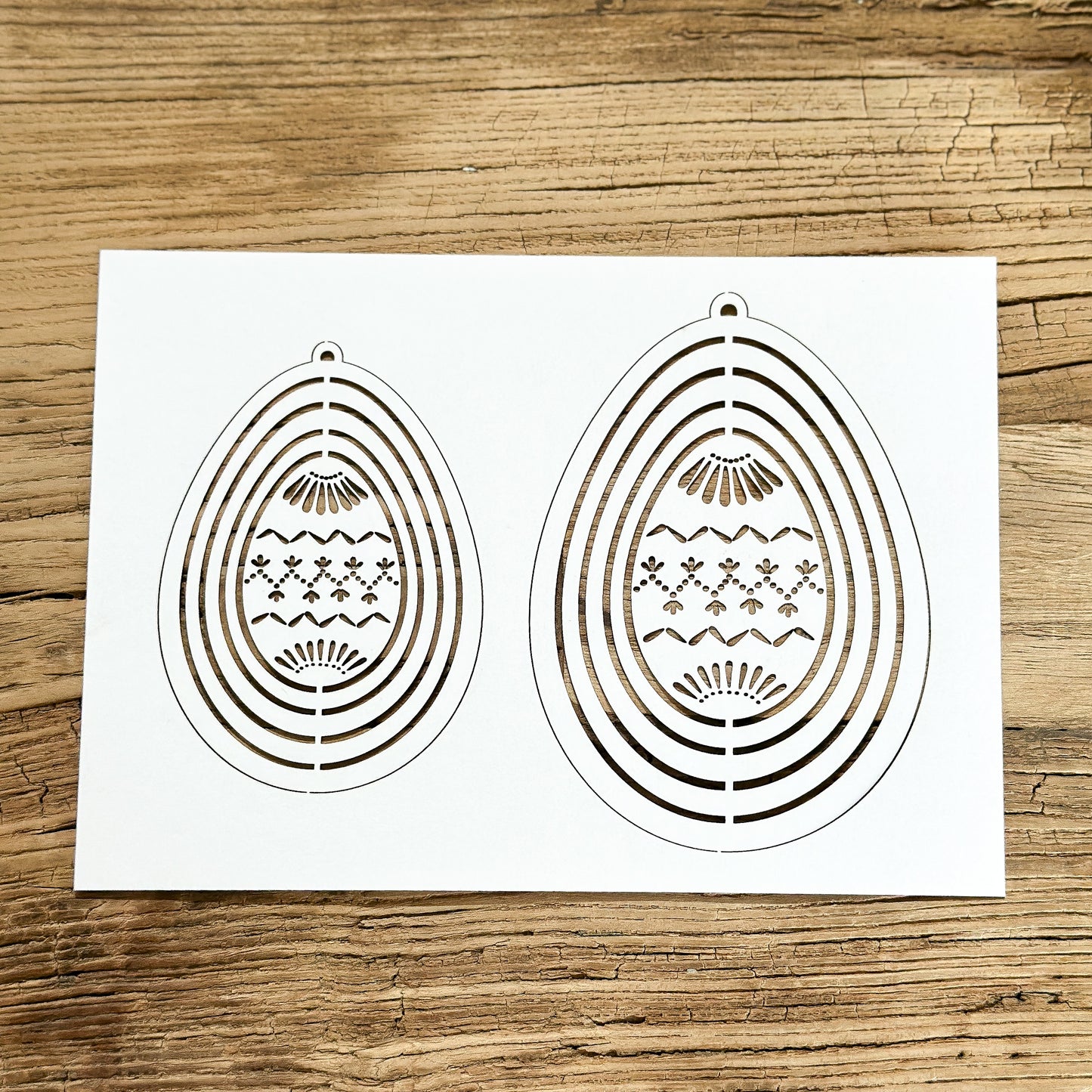 Anhänger Deko Ostereier "Osterzauber" Papier 3 Varianten - Wohnen auf dem Land