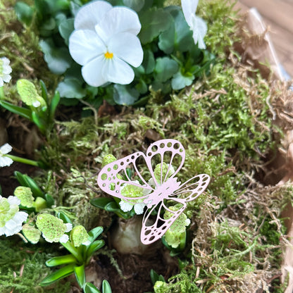 Anhänger Deko Schmetterlinge "Butterflies" Papier 2 Farben - Wohnen auf dem Land
