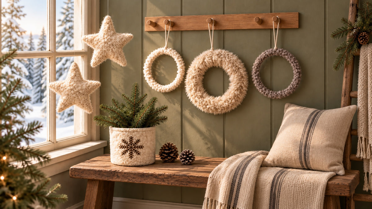 Winterweich in Creme und Natur – weihnachtliche Wohnideen von Wohnen auf dem Land
