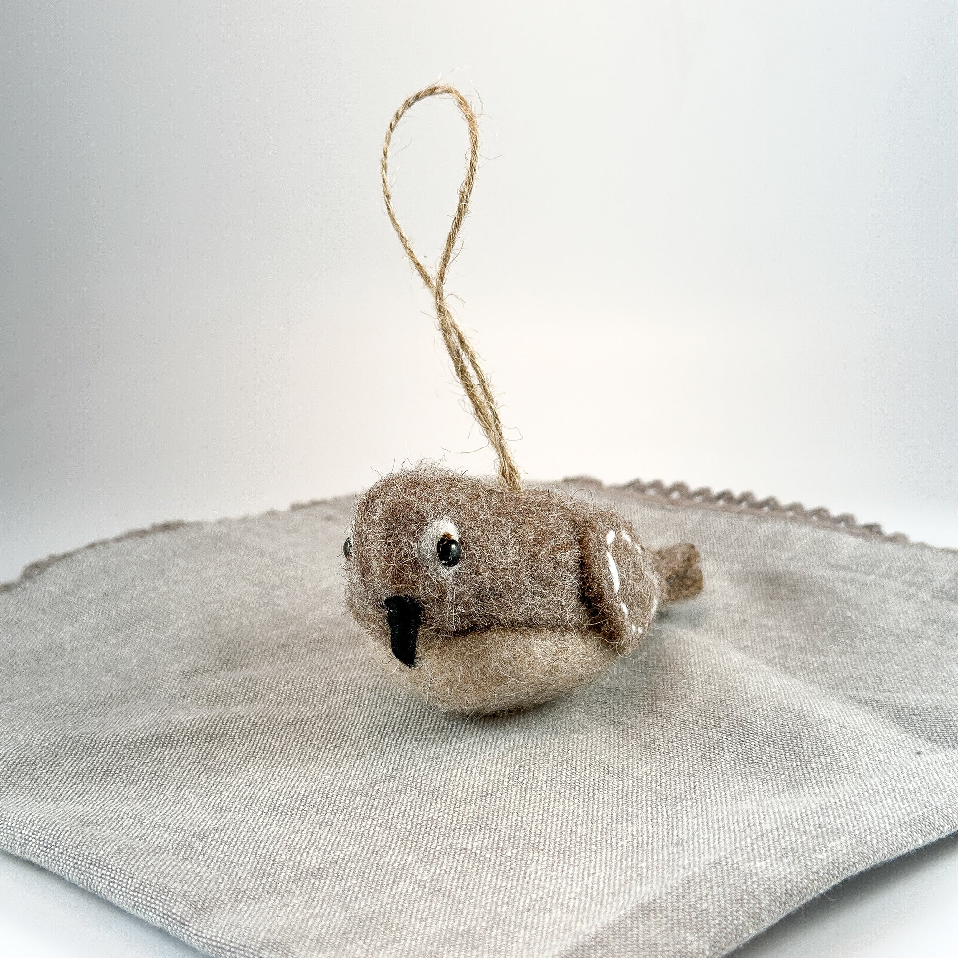 Anhänger "Tiere des Waldes" Filz Grau 4 Varianten - Wohnen auf dem Land