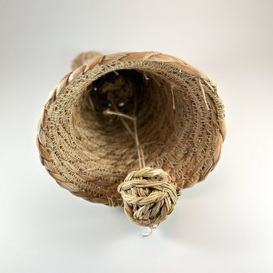 Anhänger Baumschmuck Glocke "Klokka" Naturfaser - Wohnen auf dem Land