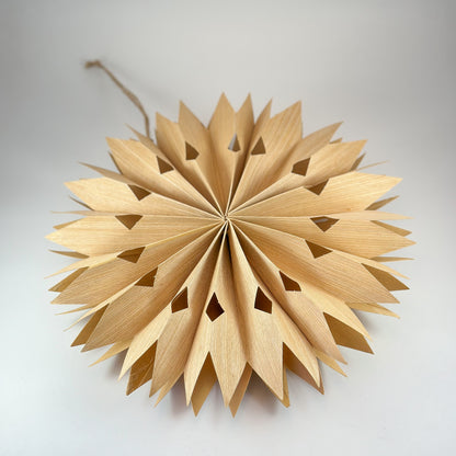 Anhänger Sterne "Weihnachtsstern" Papier 25cm 2 Varianten - Wohnen auf dem Land