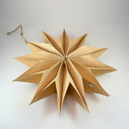 Anhänger Sterne "Weihnachtsstern" Papier 25cm 2 Varianten - Wohnen auf dem Land