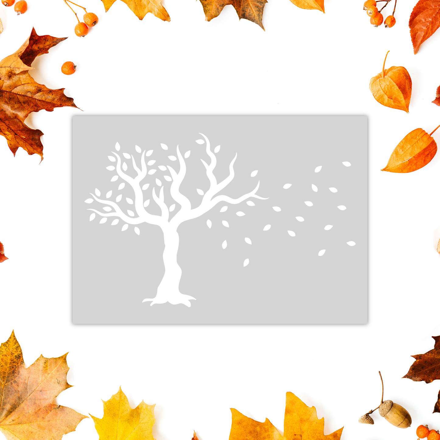 Aufkleber "Herbststurm" - Wohnen auf dem Land