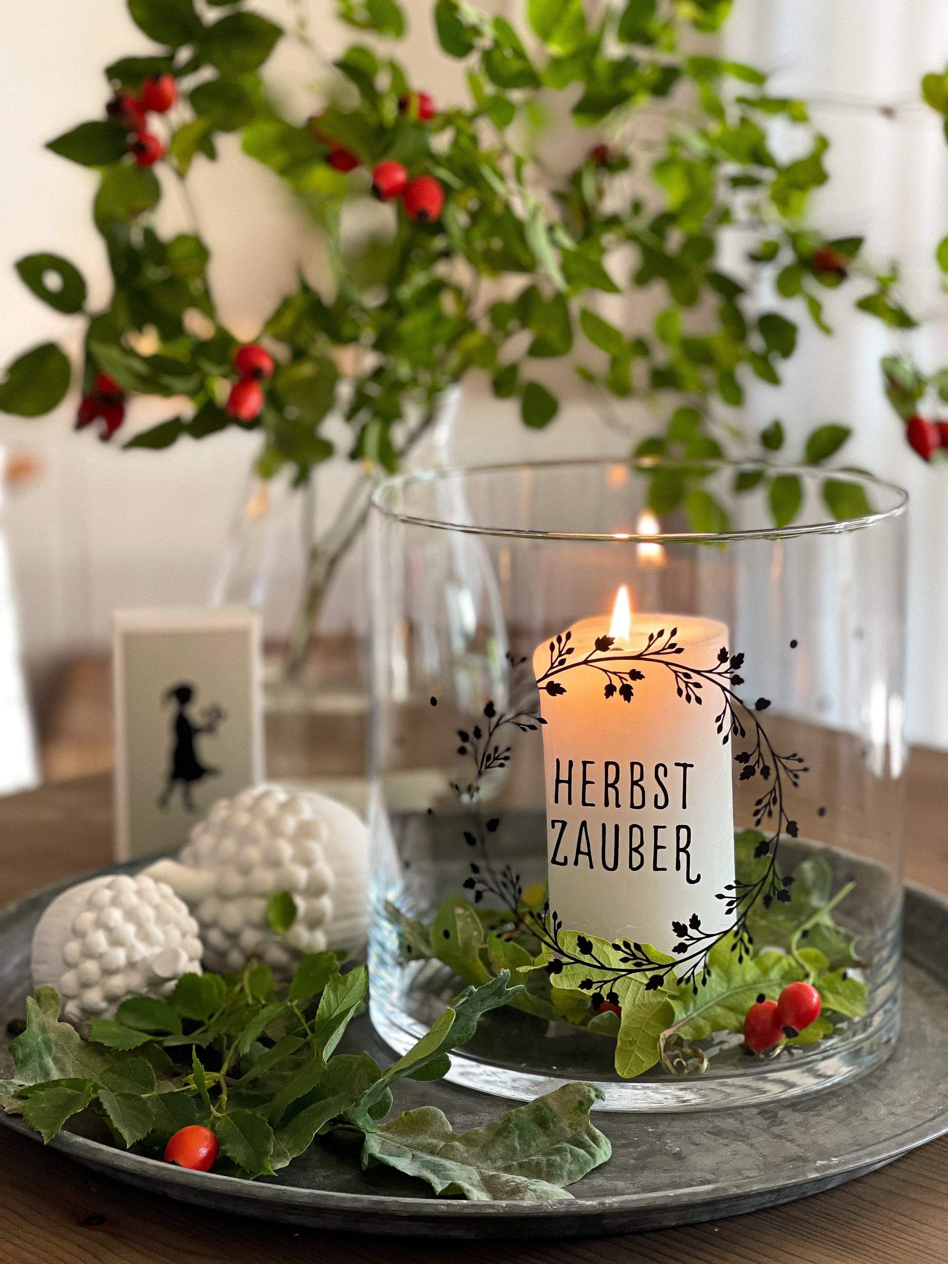 Aufkleber "Herbstzauber" - Wohnen auf dem Land