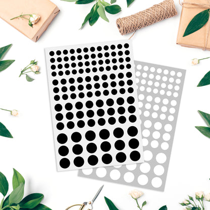 Aufkleber "Kleine Punkte" - Wohnen auf dem Land