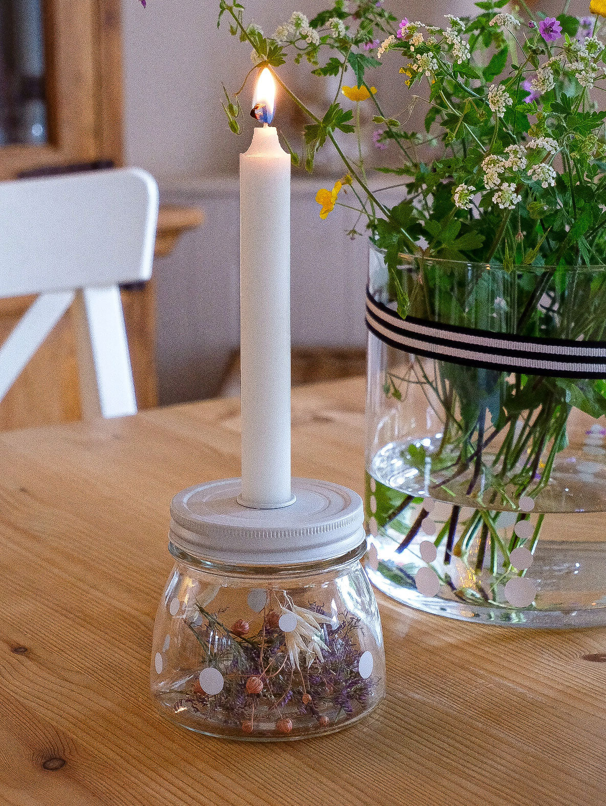 Aufkleber "Kleine Punkte" - Wohnen auf dem Land