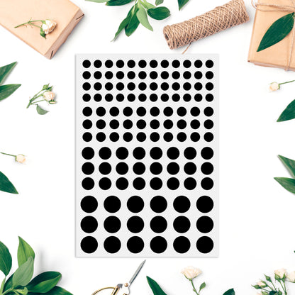 Aufkleber "Kleine Punkte" - Wohnen auf dem Land