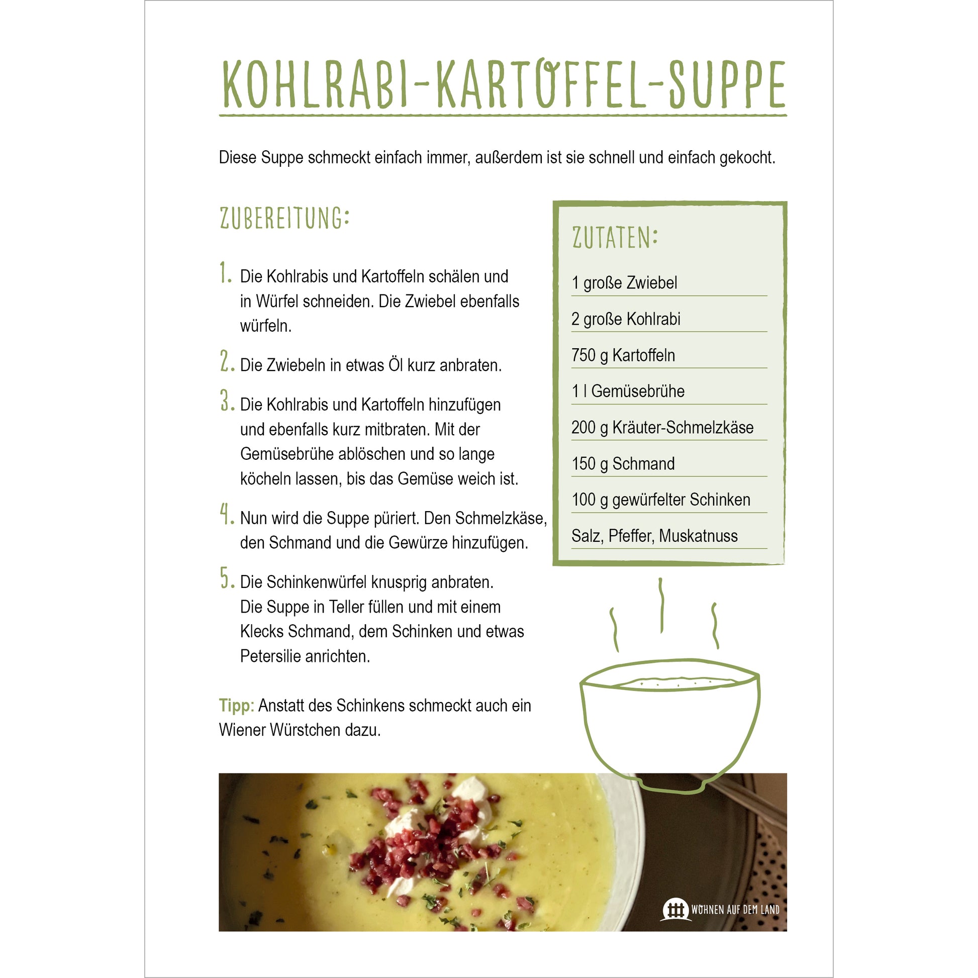 eBook "Einfach-Lecker-Rezepte-Buch" - Wohnen auf dem Land