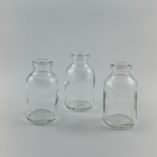 Mini-Fläschchen Glas 3er Set - Wohnen auf dem Land