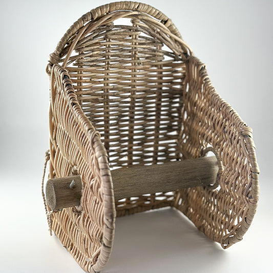 Toilettenpapier Halter Rattan - Wohnen auf dem Land