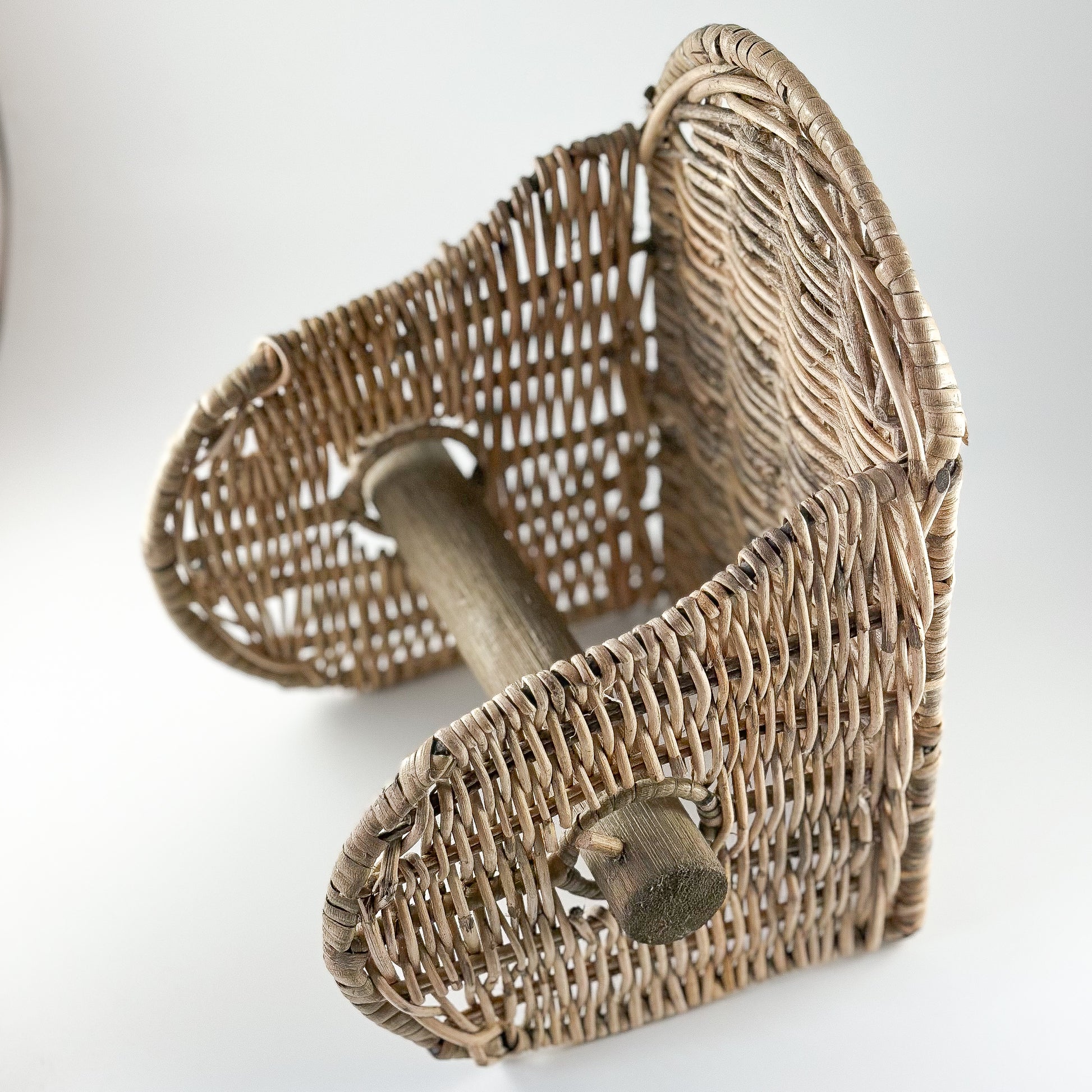 Toilettenpapier Halter Rattan - Wohnen auf dem Land