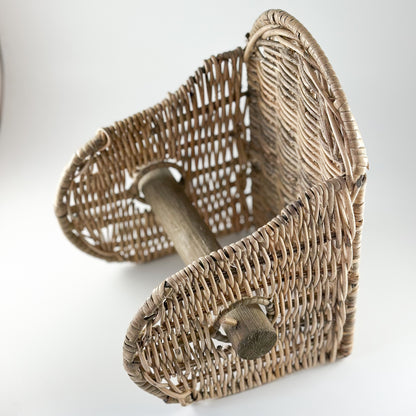 Toilettenpapier Halter Rattan - Wohnen auf dem Land