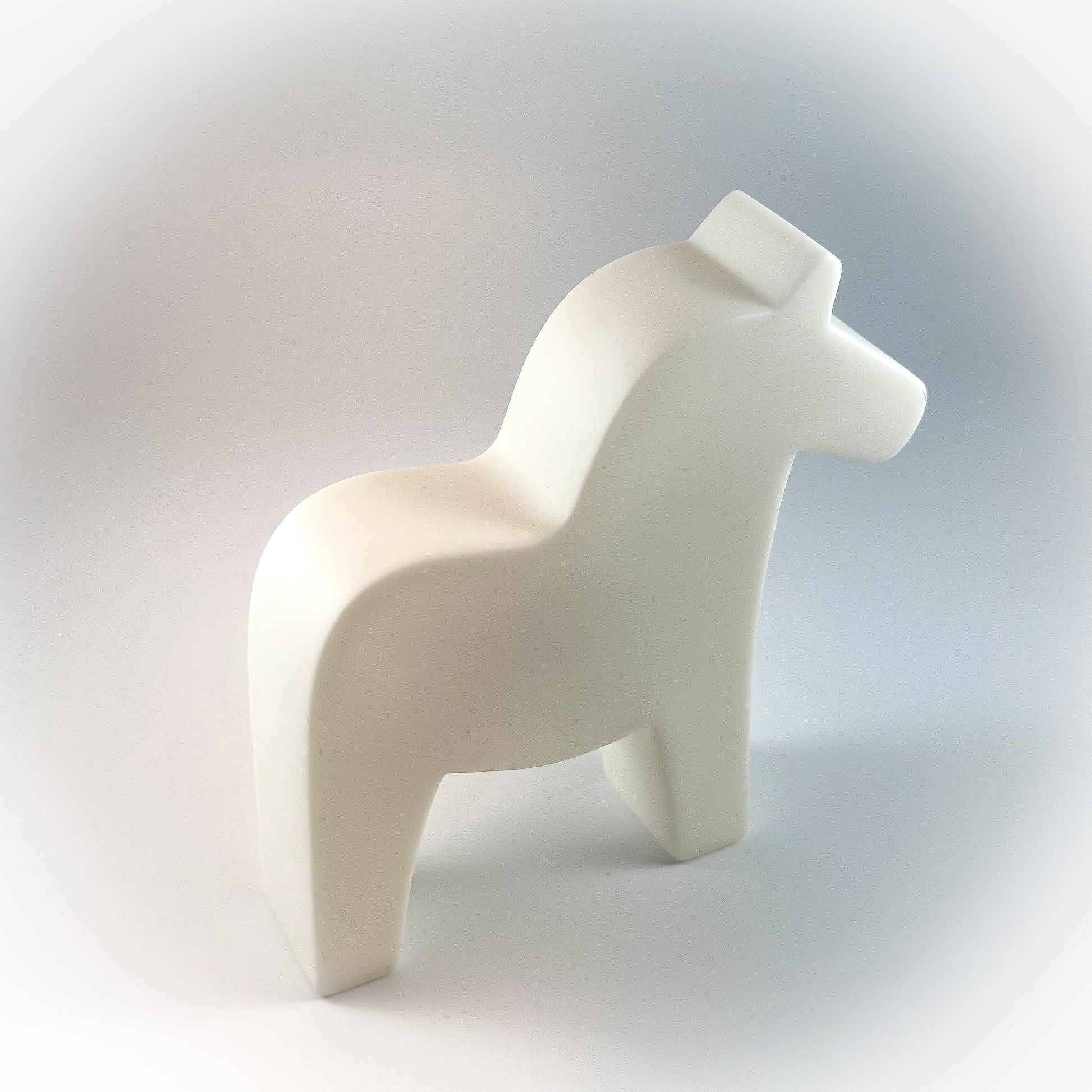 Deko Figur "Dalapferd" LED weiß - Wohnen auf dem Land