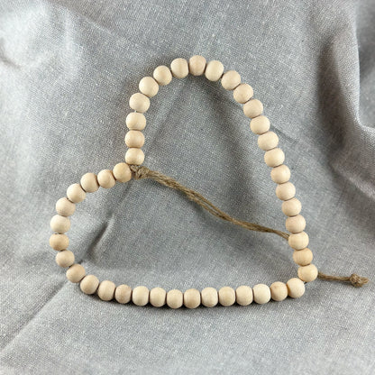 Anhänger Holz Perlen "Herz" (S) - Wohnen auf dem Land