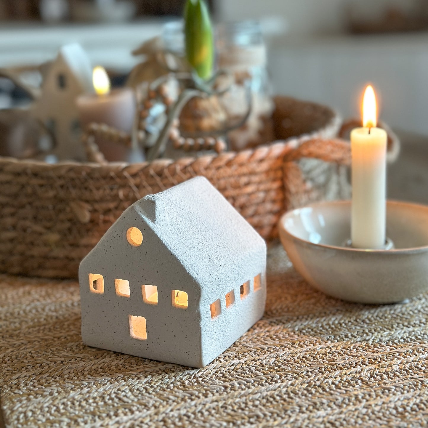 Tischläufer "Marni" 30x150cm natur - Wohnen auf dem Land