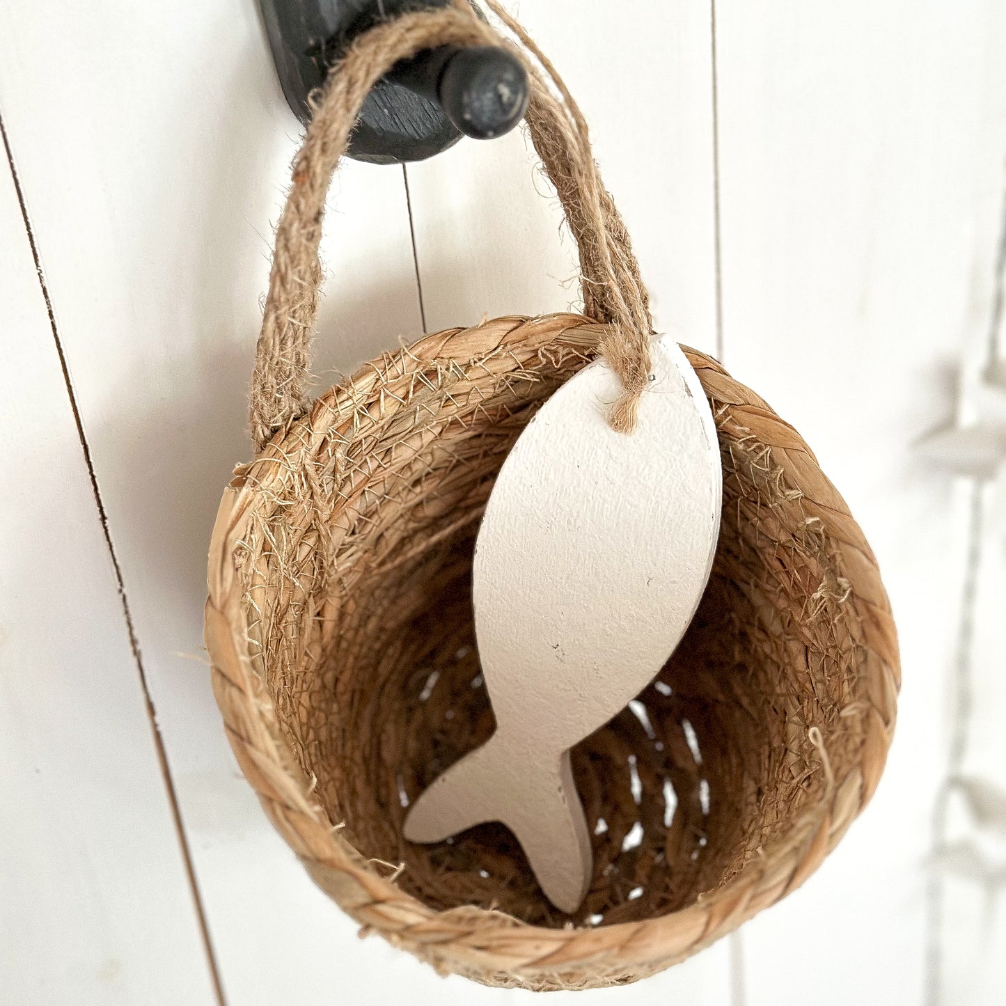 Korb Wandhänger "Weide" - Wohnen auf dem Land