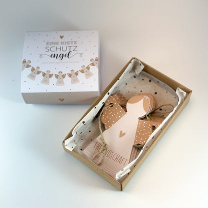 Girlande Geschenkbox "Eine Kiste Schutzengel" Papier - Wohnen auf dem Land