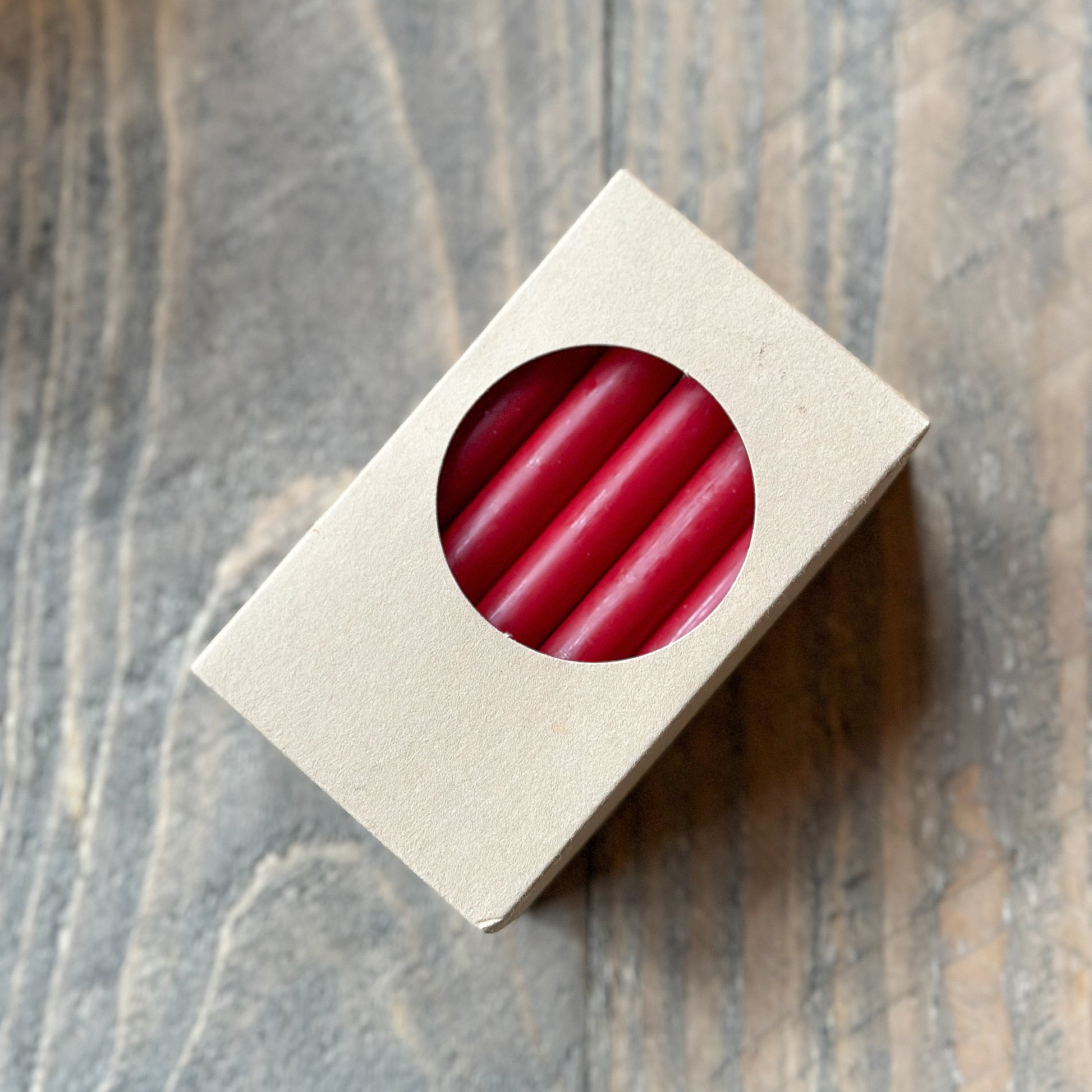 Baumkerzen Set 20er Pack Rot 10cm - Wohnen auf dem Land